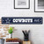 23.5" NFL Dallas Cowboys "Ave" Street Wall Sign - IMAGE 2
