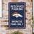 18" NFL Denver Broncos 'Reserved Parking' Wall Sign - IMAGE 2