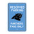 18" NFL Carolina Panthers 'Reserved Parking' Wall Sign - IMAGE 1