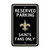 18" NFL New Orleans Saints 'Reserved Parking' Wall Sign - IMAGE 1