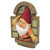 The Knothole Gnomes Garden Welcome Tree Sculpture - 9" - Multi-Color - IMAGE 3