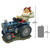 14" Gnome Riding His Tractor Outdoor Garden Statue - IMAGE 3