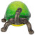 Nocturnal Turtle Mosaic Glass Illuminated Sculpture - 8" - IMAGE 6