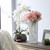 Ellipse Crystal Cylindrical Candle Holder - 11.25" - Clear - IMAGE 2