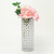 Ellipse Crystal Cylindrical Candle Holder - 11.25" - Clear - IMAGE 3