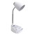 Gooseneck Organizer Desk Lamp with Stand - 18.5" - White - IMAGE 1