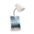 Gooseneck Organizer Desk Lamp with Stand - 18.5" - White