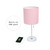 Stick Table Lamp with USB Charging Port - 19.5" - Light Pink and White - Set of 2 - IMAGE 6