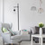 Beacon Floor Lamp with Glass Shade - 60" - Black and Clear - IMAGE 2