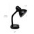 LED Lighted Flexible Hose Neck Desk Lamp - 14.25" - Metallic Black - IMAGE 3