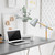 Adjustable Wooden Pivot Desk Lamp - 16" - Matte Gray and Brown - IMAGE 2