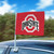 14" x 11" NCAA Ohio State University Buckeyes Automotive Car Flag - IMAGE 2