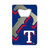 3.25” MLB Texas Rangers Stainless Steel Credit Card Bottle Opener - IMAGE 1