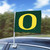 14" x 11" NCAA University of Oregon Ducks Automotive Car Flag - IMAGE 2