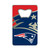 3.25” NFL New England Patriots Stainless Steel Credit Card Bottle Opener - IMAGE 1