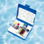 HydroTools 4-In-1 Deluxe Swimming Pool Test Kit with Storage Case - IMAGE 1
