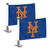 Set of 2 MLB New York Mets Ambassador Flags 6" x 4" - IMAGE 1