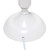 Traditional Candlestick Table Lamp with Drum Shade - 22.75" - White - IMAGE 4