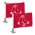 Set of 2 MLB Boston Red Sox Ambassador Car Flags 6" x 4" - IMAGE 1