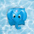 Set of 2 Inflatable Blue Elephant Animal Fun Swimming Pool Arm Floats For Kids, 7.5-Inch - IMAGE 6
