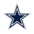 3.25” NFL Dallas Cowboys Embossed Emblem Exterior Auto Accessory - IMAGE 1