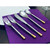 Stainless Steel Four Service Flatware Set - Silver and Gold - 20pc - IMAGE 1