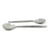 Hammered Stainless Steel Tablespoon Flatware Set - Silver - 6pc - IMAGE 1