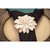 Pearl Floral Napkin Rings - 3" - White - Set of 4 - IMAGE 4