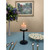 Solid Pillar Candle Holder - 8" - Black - IMAGE 2