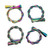 Rainbow Modern Twisted Napkin Rings - 2.75" - Set of 8 - Multicolor - IMAGE 1