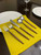 Stainless Steel Single Service Flatware Set - Brown - 5pc - IMAGE 5