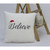 Believe Christmas Rectangular Throw Pillow - 20" - White and Red - IMAGE 2