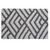 1.5' x 2.5' Chevron Reversible Tufted Rectangular Bath Rug - Gray - IMAGE 1