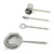 Bartending Kit Bar Tools - Silver - 4pc - IMAGE 1