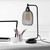 Wired Mesh Desk Lamp - 19" - Matte Black - IMAGE 5