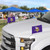 Set of 2 NFL Minnesota Vikings Ambassador Car Flags 6" x 4" - IMAGE 2