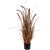 40" Potted Brown Artificial Onion Grass Plant - IMAGE 1