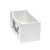 Rectangular Wooden "Mail" Printed Accent Box - 11.5" - White and Black