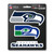 3ct NFL Seattle Seahawks Automotive Decal Stickers 6.25” - IMAGE 1