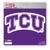 8" NCAA Texas Christian University Large Decal Sticker - IMAGE 1