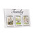 "Family" 3 Photo Collage Picture Frame - 18" - White and Black - IMAGE 3