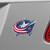 3.25” NHL Columbus Blue Jackets Embossed Emblem Exterior Auto Accessory - IMAGE 2