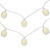 10-Count Cracked Easter Egg LED String Lights, 4.5ft, Clear Wire - IMAGE 5