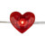 20-Count Red Valentine's Day Love and Heart LED Fairy Lights, 6.25ft, Copper Wire - IMAGE 5