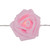 10-Count Pink Rose Flower LED String Lights, 4.5ft, Clear Wire - IMAGE 3