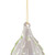 Transparent Iridescent Glass Teardrop Finial Christmas Ornament - 5" - Green - IMAGE 4