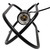 Elongated Hanging Pendant Ceiling Light Fixture - 45" - Black