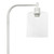 Lantern Floor Lamp with Cylindrical Shade - 63" - White and Clear - IMAGE 4