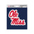 6.25" NCAA University of Mississippi Ole Miss Matte Automotive Decal Sticker - IMAGE 1