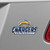 NFL Los Angeles Chargers Embossed Automotive Emblem - 3.25" - Blue and Yellow - IMAGE 2